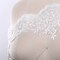 1 Yard Ivory Beaded Floral Scalloped Bridal Lace Trim 5 Inch Wide